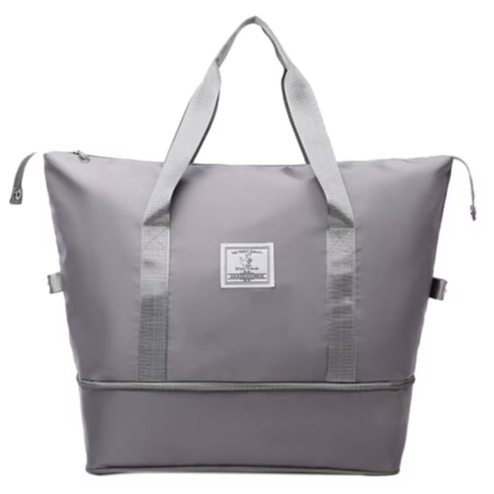 LACKUST Expandable Gym & Duffle Bags, Sports, Weekend Travel, Lightweight Overni